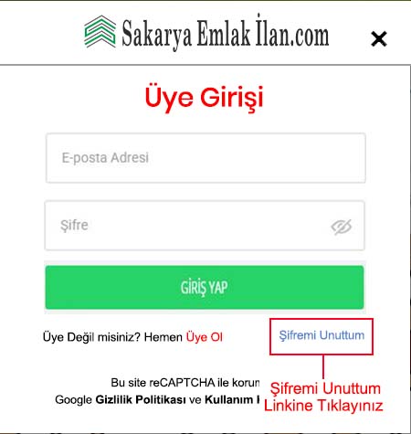 Şifre Bilgi