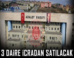 3 daire icradan satılacak