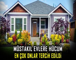 Müstakil evlere ilgi artışta