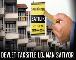 Devlet taksitle lojman satıyor