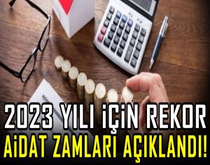 2023 yılı için rekor aidat zamları açıklandı!