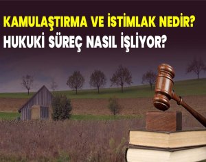 Kamulaştırma ve İstimlak Nedir Hukuki Süreç Nasıl İşliyor
