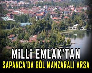 Milli Emlak'tan Sapanca'da Göl Manzaralı Arsa