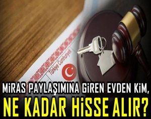 Miras Paylaşımına Girilen Evde, Kim Ne Kadar Hisse Alır?