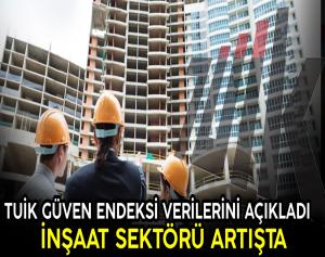 TÜİK Güven Endeksi Verilerini Açıkladı, İnşaat Sektörü Artışta