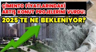 Çimento Fiyatlarındaki Artış Konut Projelerini Vurdu 2025