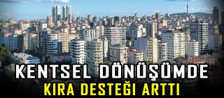 Kentsel Dönüşümde Kira Desteği Arttı