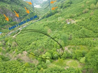 BALLIKAYA BARAJ MANZARALI SATILIK FINDIK BAHÇESİ KONUT İMARLI