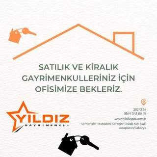 Yıldız Gayrimenkul'den Arifiye Hanlı Sıfır Kiralık Daire