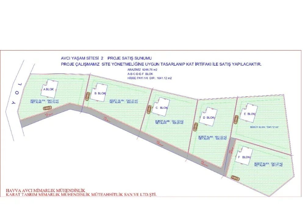 AVCI EMLAK'TAN GEYVE KÖPRÜBAŞINDA İMARLI 1041 m2 PROJELİ KAT İRTİFAKLI