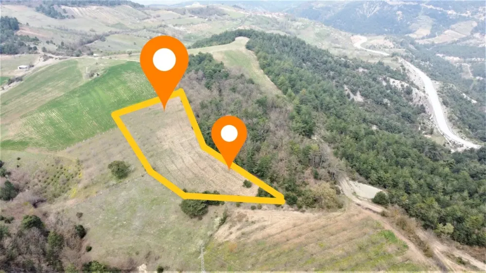 AVCI EMLAK'TAN GEYVE AHİBABA'DA TARIMSAL İMARA UYGUN 4357 m2 YATIRIMLIK ARAZİ
