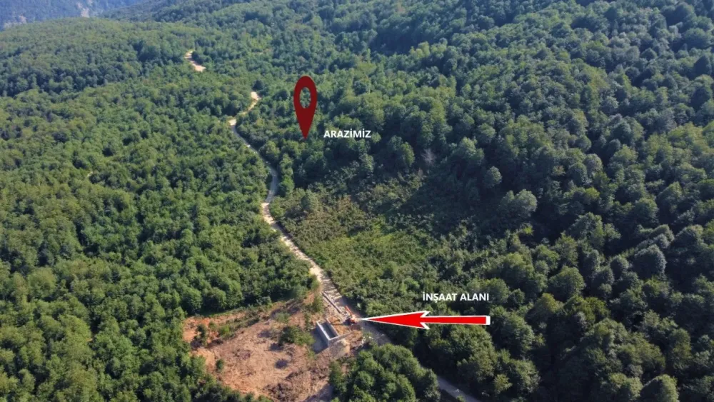 SAKARYA SAPANCA MEMNUNİYE'DE DOĞA İÇİNDE ARSA