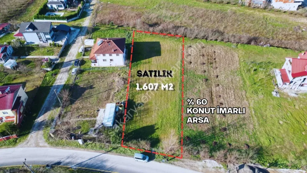 AYDIN EMLAK'TAN SATILIK İMARLI ARSA 1.607 m2  ALTINDERE / GÜNDOĞAN