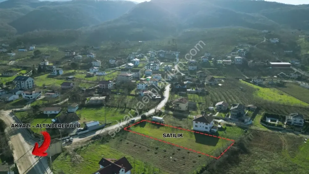 AYDIN EMLAK'TAN SATILIK İMARLI ARSA 1.607 m2  ALTINDERE / GÜNDOĞAN