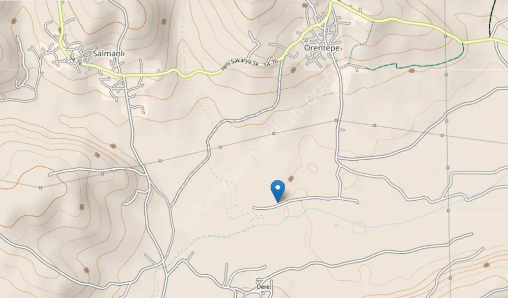 ADAPAZARI ÖRENTEPE MAHALLESİNDE SATILIK 891 M2 TARLA