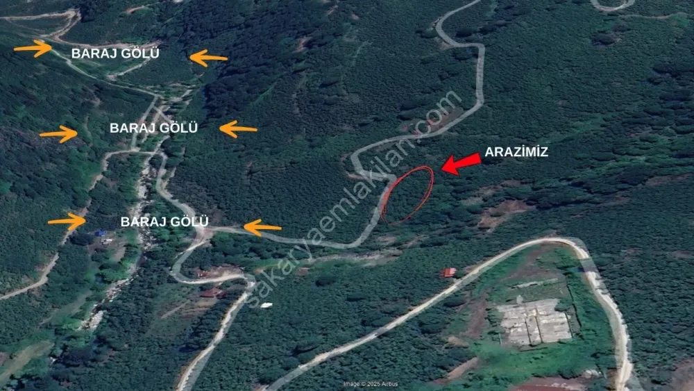 BALLIKAYA BARAJ MANZARALI SATILIK FINDIK BAHÇESİ KONUT İMARLI