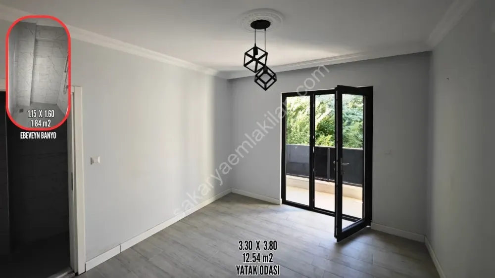 AKYAZI MERKEZ'DE KİRALIK ARA KAT 2+0 DAİRE ÖMERCİKLER MAHALLESİ