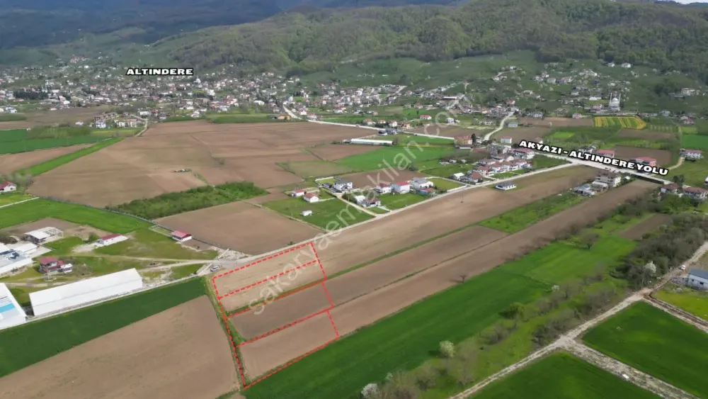 ALTINDERE/GÜNDOĞAN 1.167 m2 İMARLI ARSA SATILIK / AKYAZI