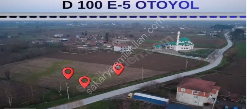 Acil İmarlı Satılık Ana Yola Cepheli Parsel