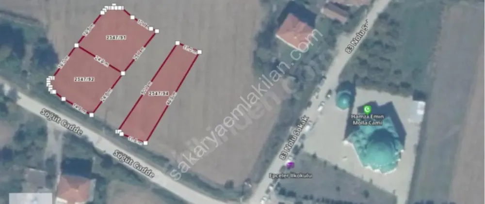 Acil İmarlı Satılık Ana Yola Cepheli Parsel