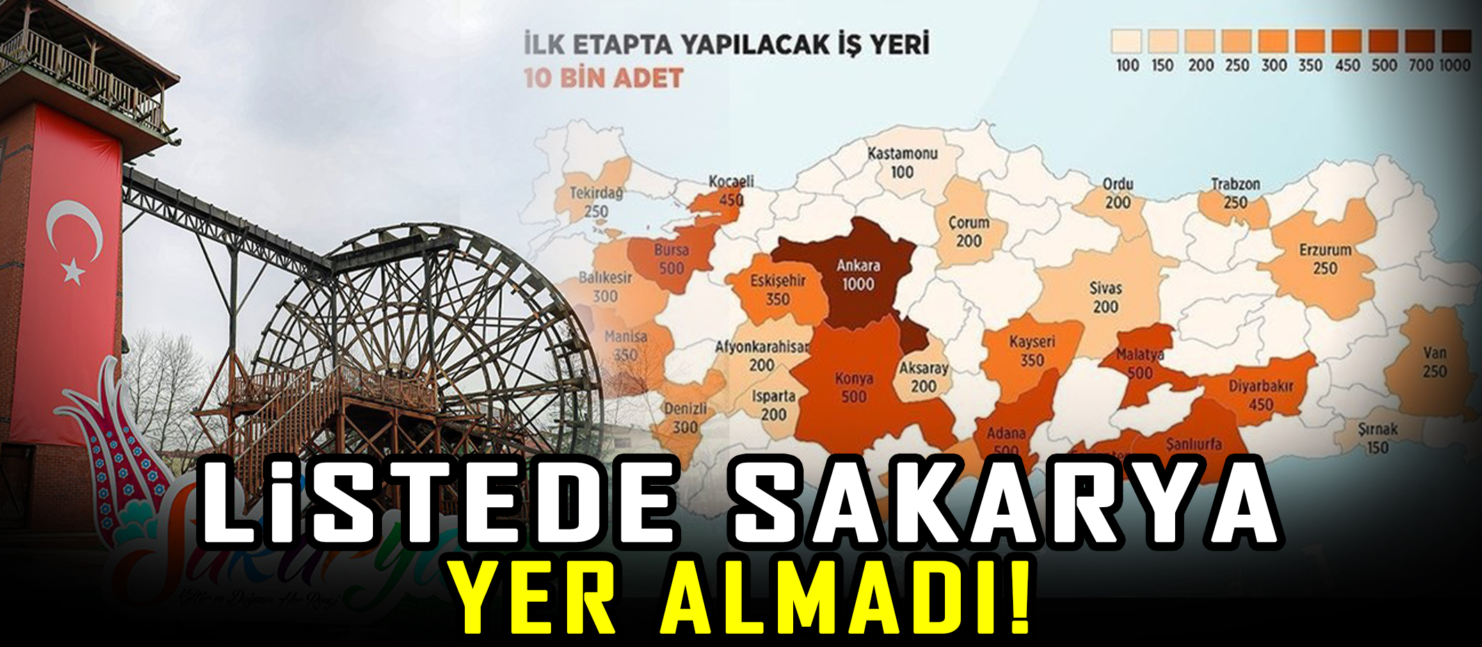 Listede Sakarya Yer Almadı!